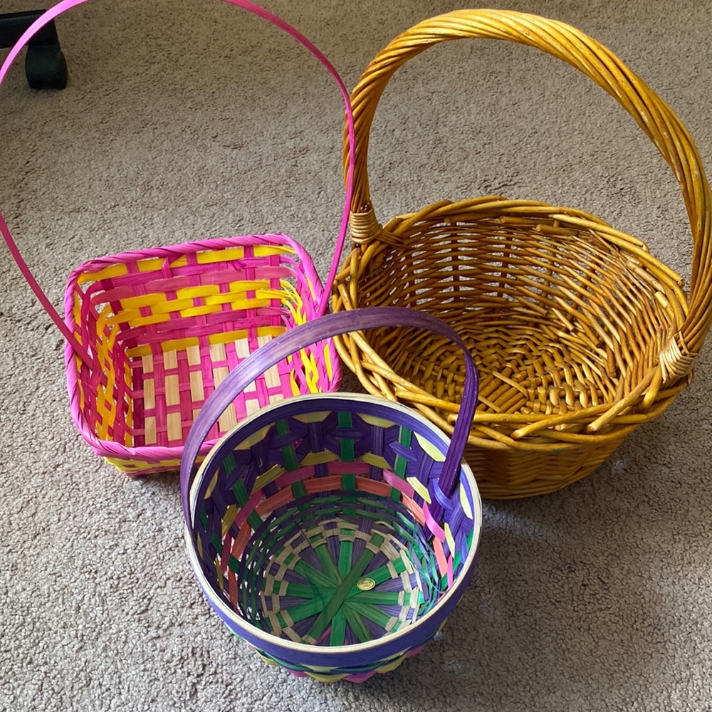 👗👗👗 Three baskets 👗👗👗